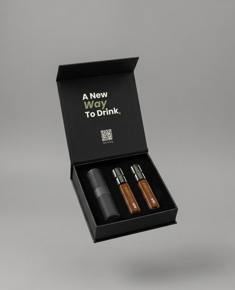 JAX Starter Kit — Jet Stream X case and two Elixir pods in box